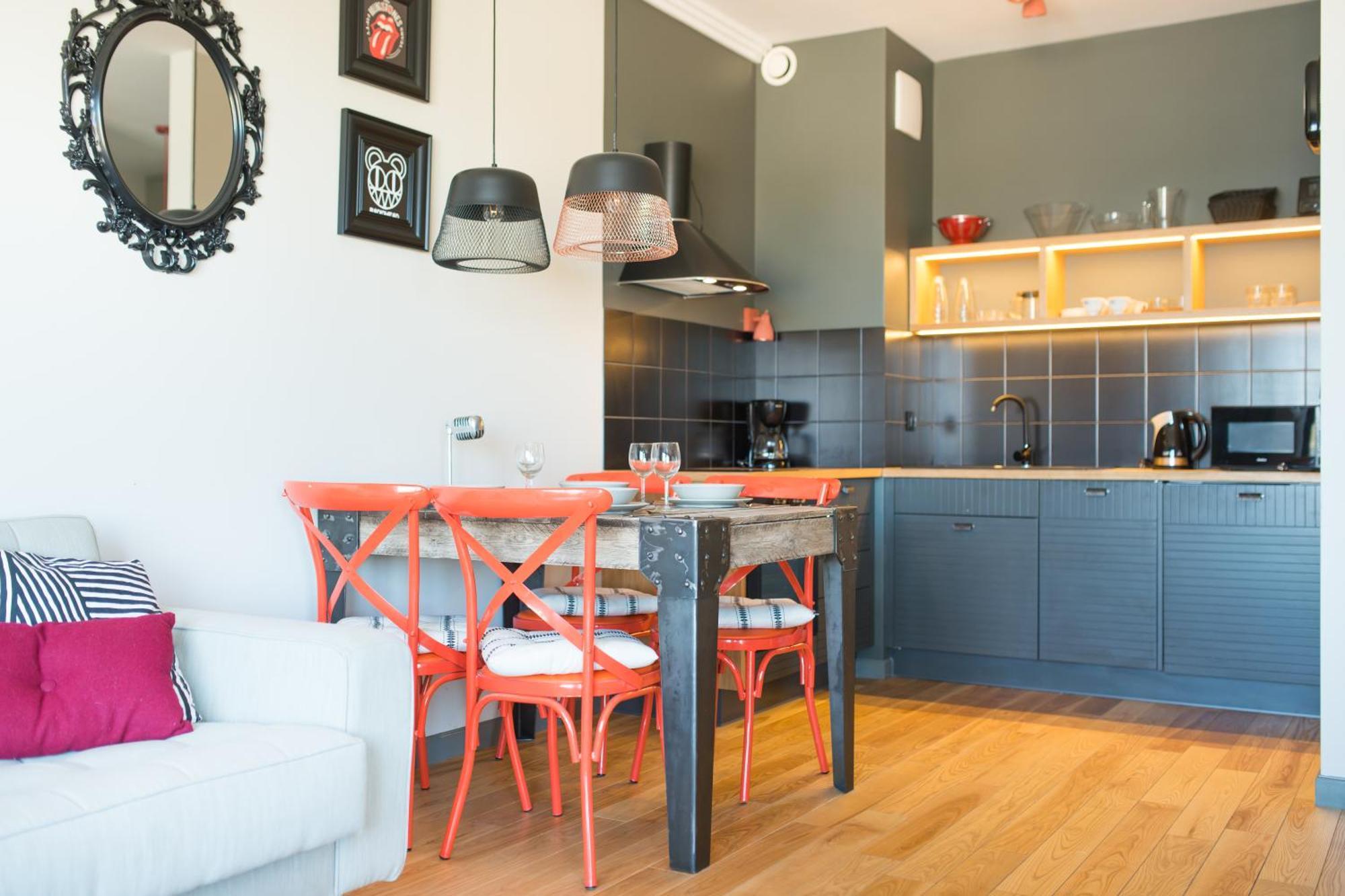 Citystay Brabank Apartament Nad Motlawa غدانسك الغرفة الصورة